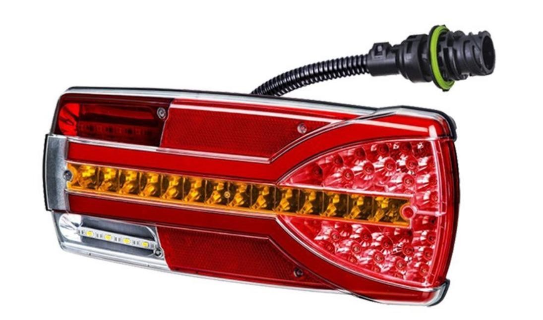 HORPOL Takavalo LZD 2403 Takavalo HORPOL Taakse, oikea, LED, 12/24V, punainen, Oranssi, valkoinen