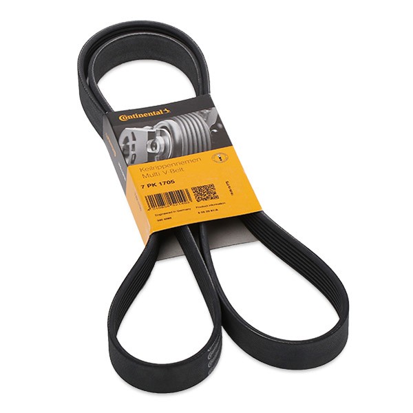 Serpentine belt CONTITECH 7PK1705 CONTITECH 7PK1705 Peugeot 508 2020 Alternator belt price