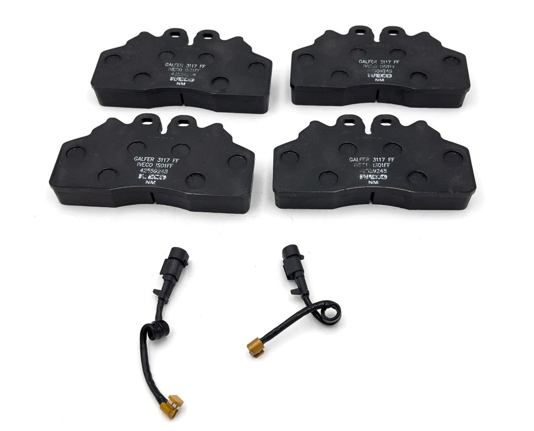IVECO Bremseklodser 500055654 500055654 Bremseklods AUDI A2 IVECO