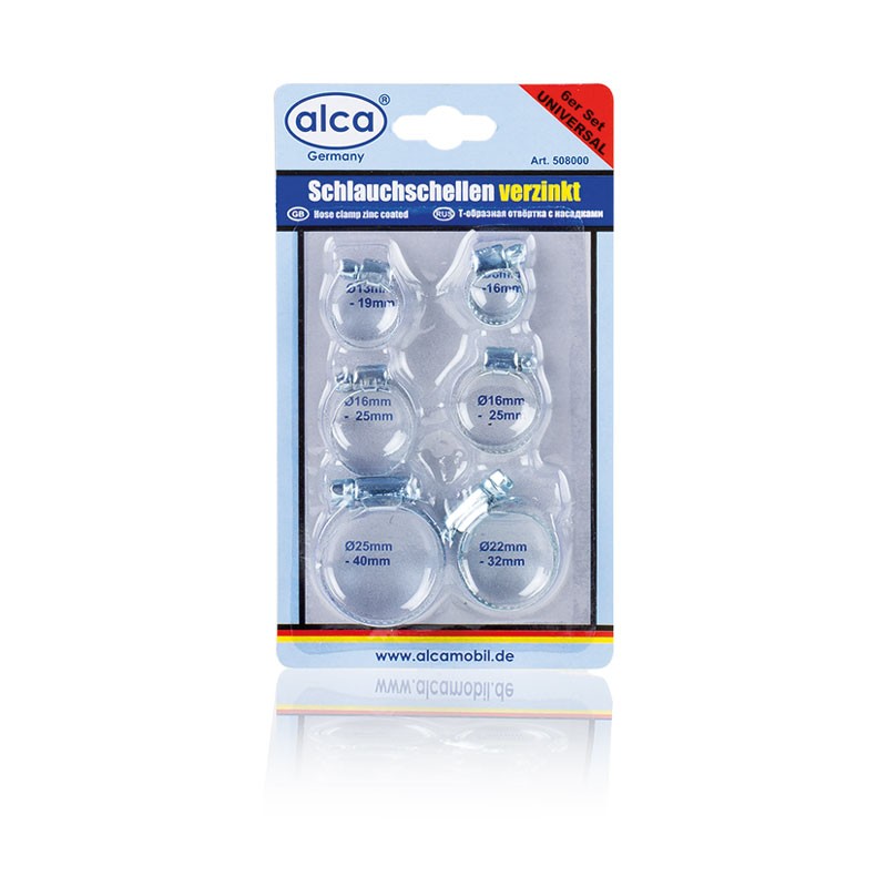 ALCA Assortiment, slangklem 508000 prijs Slang, voorverhitter-verwarming Suzuki MZ, EZ 508000 ALCA