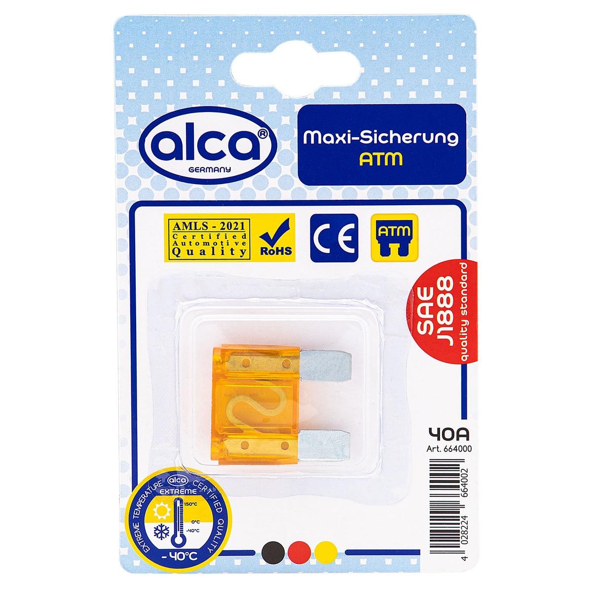 ALCA Poistka 664000 Poistka ALFA ROMEO ALCA Fuse ATM 664000