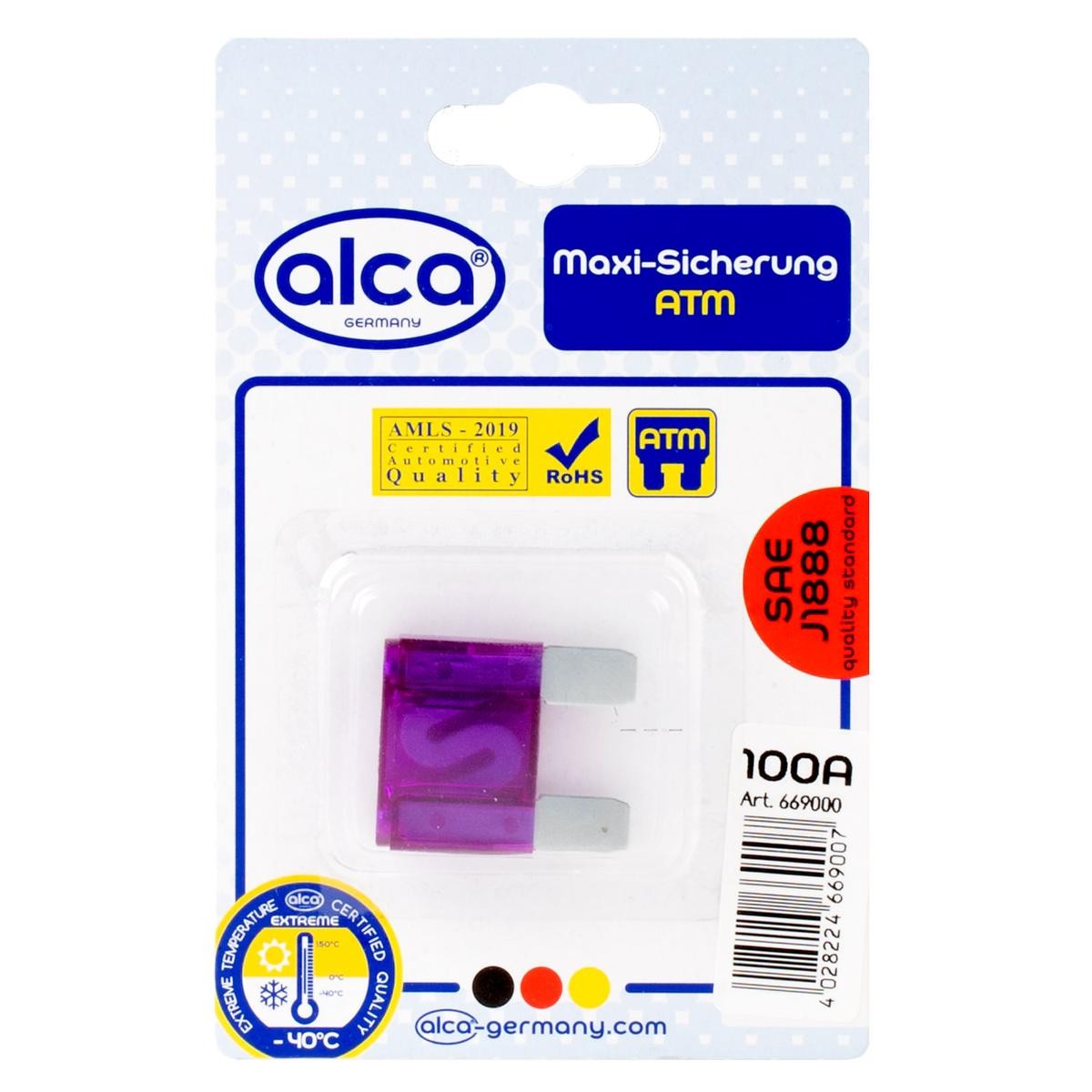 ALCA Sikring 669000 Sikring PEUGEOT ALCA Fuse ATM 669000