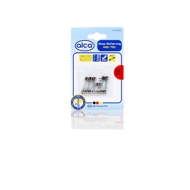 ALCA Sada poistiek 687000 Poistka ALCA ALFA ROMEO Fuse AGC 687000