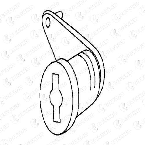 COVIND Cilinderslot 015/154 COVIND Slotcilinder set SKODA 015/154