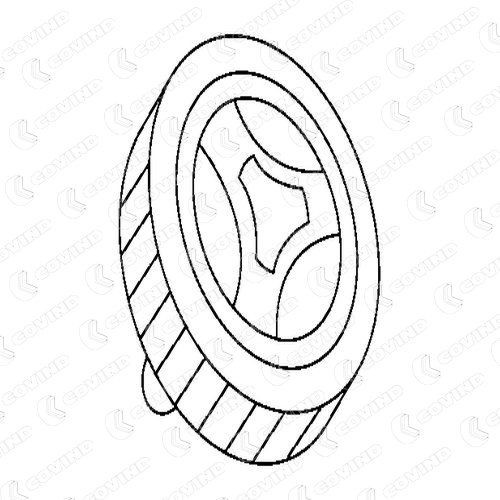 COVIND Fuel cap 038/670 038/670 COVIND fuel tank for MERCEDES-BENZ T2