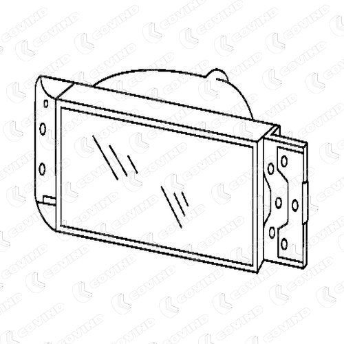 COVIND Predné svetlo 060/606 Svetlomety COVIND BMW Rad 1 060/606