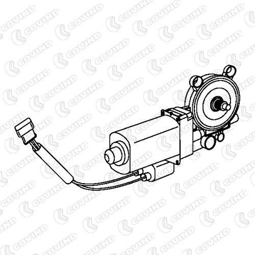 COVIND Elektromotor, vindusheis 560/179 560/179 Vindusheismotor FORD FOCUS COVIND