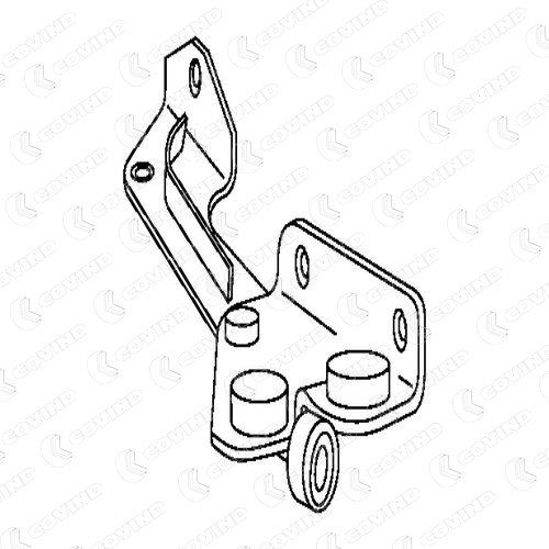 COVIND Rulleføring, skyvedør C39/153 Dører tilbehør COVIND X1 C39/153 billige