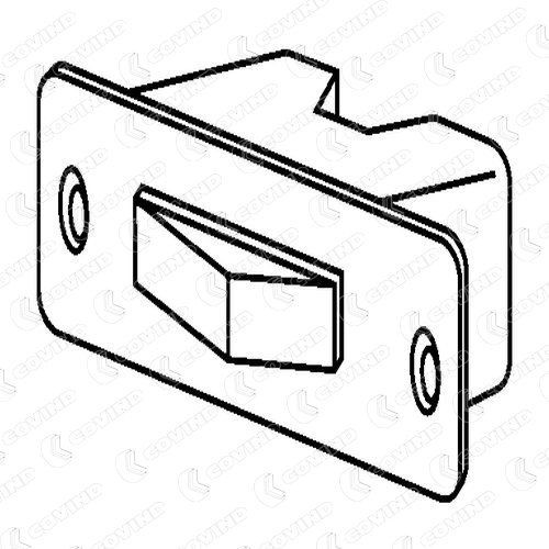 COVIND Rulleføring, skyvedør C39/158 C39/158 Dører tilbehør BMW X1 COVIND