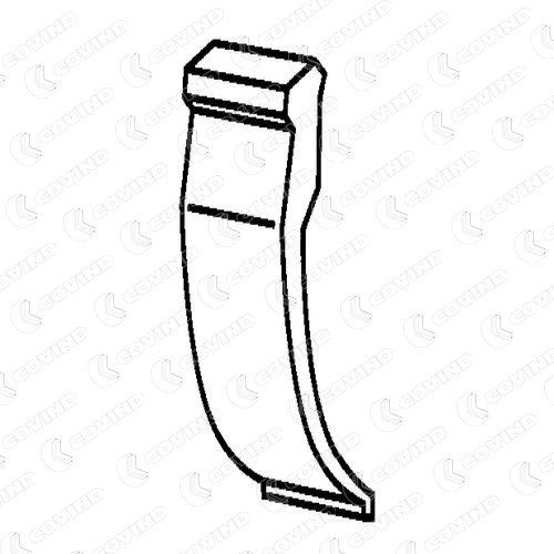 COVIND Cobertura, cava da roda C39/225 Cobertura cava da roda COVIND Mercedes-Benz CLK C39/225