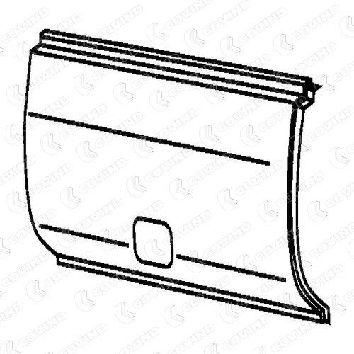 COVIND Reparasjonsplate C39/518 C39/518 Innerskjerm COVIND MERCEDES-BENZ CLC