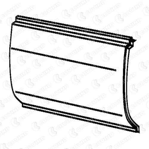 COVIND Reparasjonsplate C39/520 Innerskjerm COVIND Mini PACEMAN C39/520