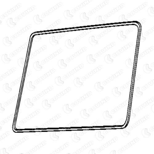 COVIND Junta, pára-brisas C39/800 Borracha do vidro COVIND Toyota CAMRY C39/800