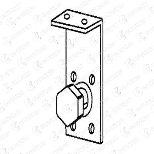 COVIND Durvju slēdzene V12/162 V12/162 Durvju slēdzenes COVIND SAAB 9-5