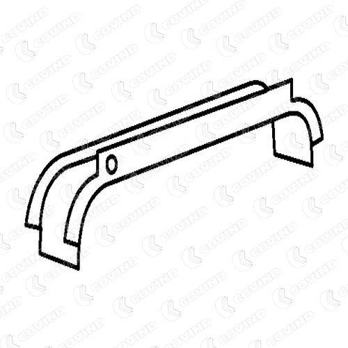 COVIND Painel lateral V12/252 V12/252 Arco da roda FORD TOURNEO COURIER COVIND