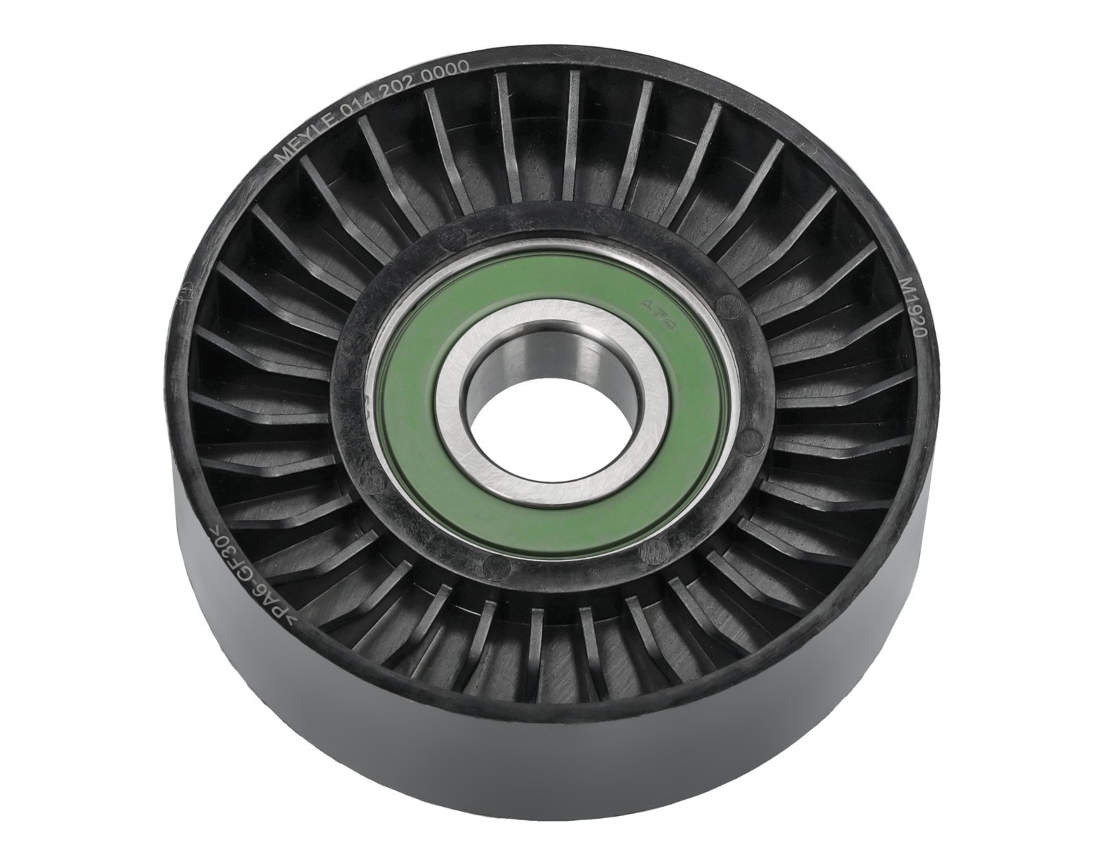 MEYLE Deflection / Guide Pulley, v-ribbed belt 014 202 0000 014 202 0000 MEYLE guide pulley MERCEDES-BENZ CLC