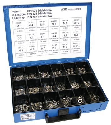Dresselhaus Assortiment, vis 4499/000/06 8701 Dresselhaus 4499/000/06 8701 Assortiment, vis