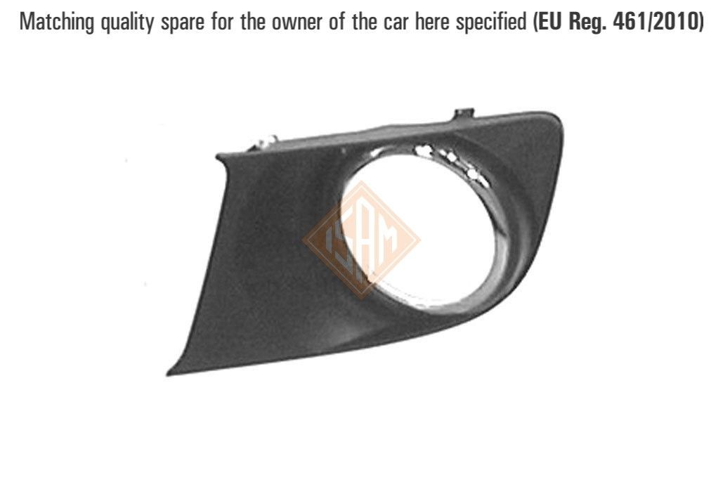 ISAM Griglia paraurti 0309719 ISAM 0309719 Griglia paraurti ALFA ROMEO 159 Sportwagon (939) 2.4 JTDM (939BXD1B, 939BXD12) 200 CV 2007
