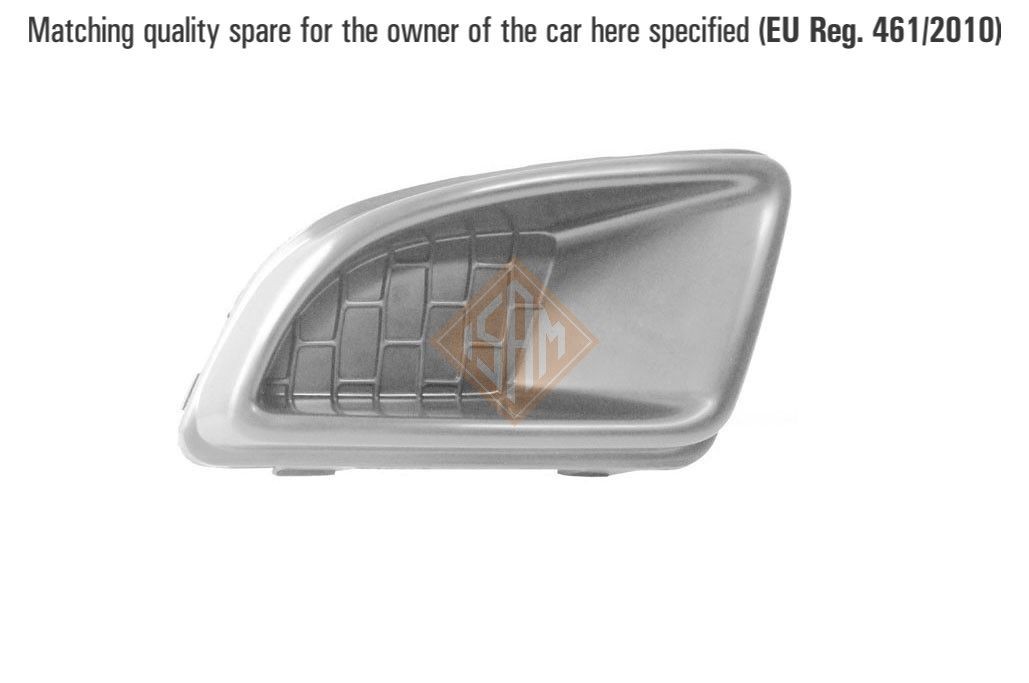 ISAM Ventilatiegrille, bumper 0408766 ISAM 0408766 Ventilatiegrille, bumper