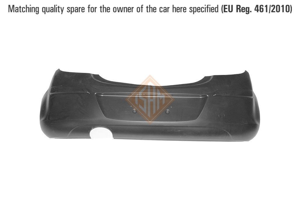 ISAM Pare-choc arrière 0716125 BMW Série 5 Pare-choc complet ISAM 0716125