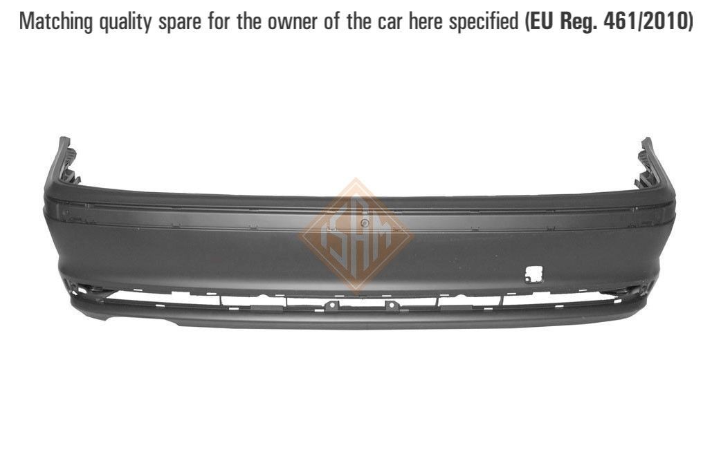 ISAM Pare-choc arrière 1115120 1115120 Pare-chocs BMW Série 5 ISAM