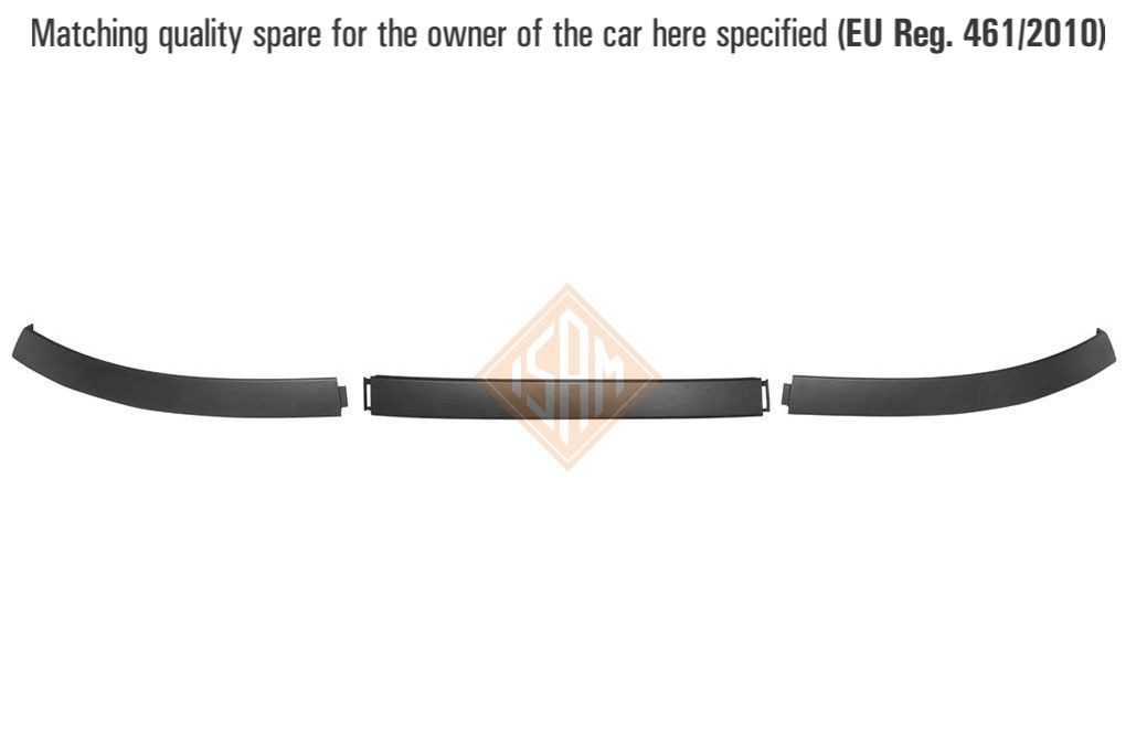 ISAM Front splitter 1308701 ISAM 1308701 CITROËN BX Hatchback front lip spoiler replacement