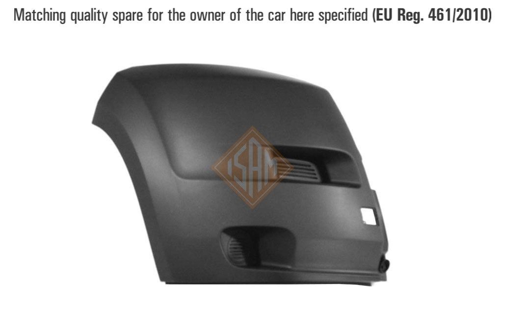 ISAM Põrkeraud 1316111 1316111 Esikaitseraud ja tagakaitseraud CITROËN JUMPER ISAM