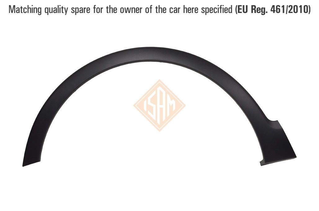ISAM Pynte- / beskyttelseslist, skvettskjerm 1445912 Dørlister RENAULT ISAM 1445912
