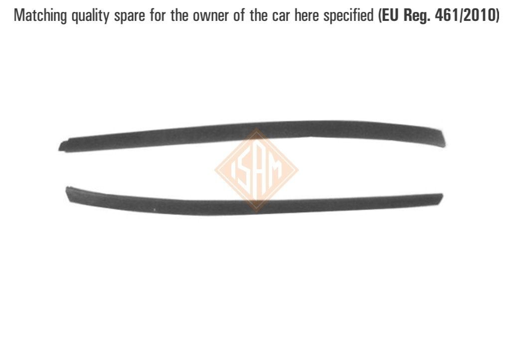 ISAM Spoilers 1503772 ISAM Priekšējais spoileris DACIA 1503772