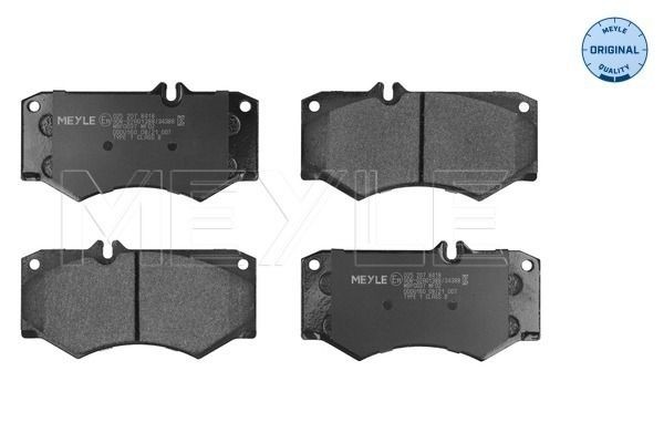 MEYLE Piduriklotsid 025 207 8418 MEYLE 025 207 8418 Piduriklotsid MERCEDES-BENZ T1 Buss (W601) 210 D 2.8 98 hj 1993