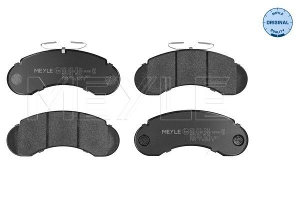 MEYLE Bromsbelägg 025 215 7314 Mercedes MB 100 Skåpbil Bromsbelägg MEYLE 025 215 7314