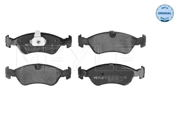 MEYLE Piduriklotsid 025 218 6217 MEYLE 025 218 6217 Klotsid Daewoo ESPERO odav