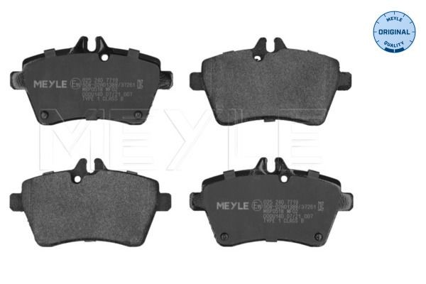 MEYLE Kit pastiglie freni 025 240 7719 025 240 7719 costo Pastiglie dei freni MEYLE MERCEDES-BENZ CLK