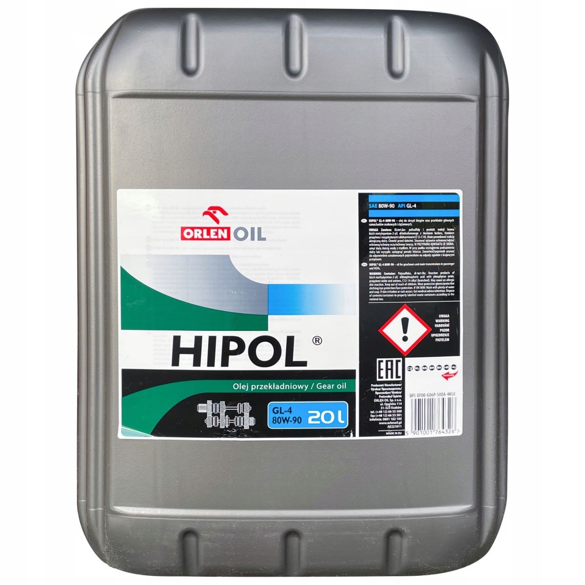 ORLEN Transmission fluid QFS095K20 MAZDA BT-50 ORLEN gearbox oil and transmission fluid QFS095K20