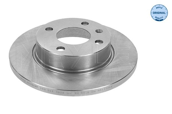 MEYLE Bromsskiva 115 521 1023 MEYLE 115 521 1023 Bromsskivor sport Felicia I Kombi (6U5) original