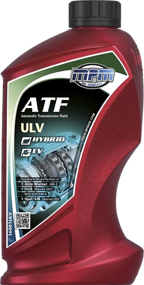 MPM Gearkasseolie automatik 16001ULV MPM ATF, ULV 16001ULV Gearkasse Mokka II 2023