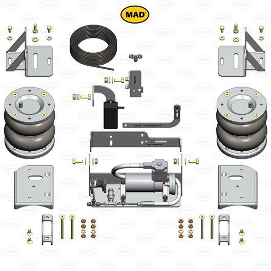 MAD Luftbälg NR-067574-R MAD NR-067574-R Bälgar, luftfjädring Ford Focus dnw original