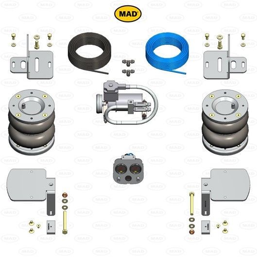 MAD Luftbälg NR-067614-CS MAD NR-067614-CS Bälgar, luftfjädring Ford Focus dnw original