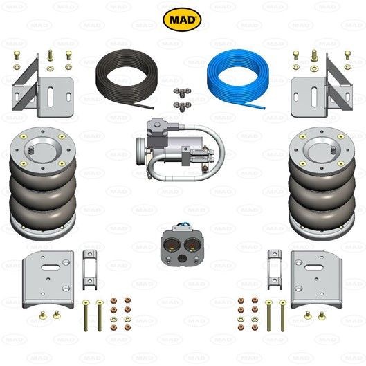 MAD Vzduchové vankúše NR-067654-CS MAD NR-067654-CS Mech pneumatického prużenia Ford Transit V363 lacné