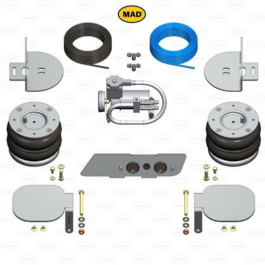 MAD Vzduchové vankúše NR-147524-CS MAD NR-147524-CS Mech pneumatického prużenia NISSAN NV400 Valník / Podvozok (X62, X62B) lacné