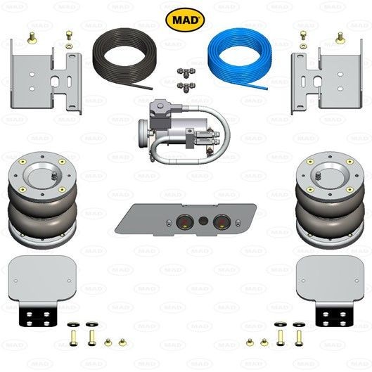 MAD Luftbälg NR-147544-CS MAD NR-147544-CS Bälgar, luftfjädring MERCEDES-BENZ VITO original
