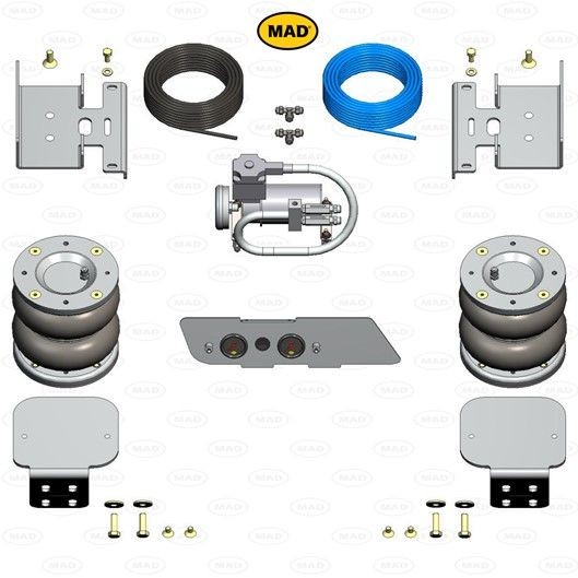 MAD Mola pneumática NR-147574-CS MAD NR-147574-CS Fole, suspensão pneumática Renault Trafic II Camião de plataforma baratos