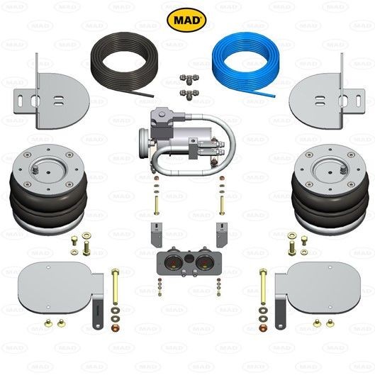 MAD Molla pneumatica NR-147584-CS MAD NR-147584-CS Soffietto, sospensione pneumatica Movano C Camion pianale / Telaio (U9) prezzo
