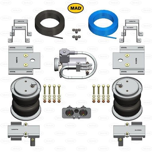 MAD Vzduchové vankúše NR-317064-C MAD NR-317064-C Mech pneumatického prużenia Nissan Qashqai j10 originálne cena