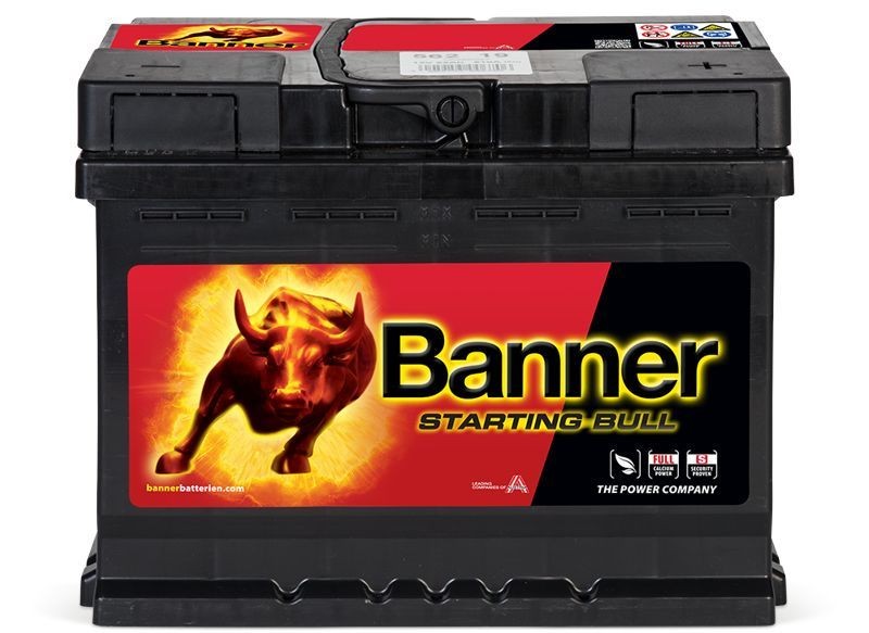 BANNER Starterbatteri 010562190101 BANNER 010562190101 Starterbatteri