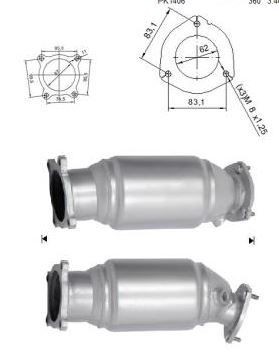 Katalyzátor VEGAZ AK-341 VEGAZ AK-341 Katalyzátor AUDI A5 2021