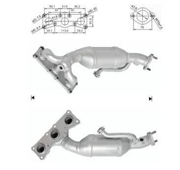 VEGAZ Katalüsaator BK-884 VEGAZ BK-884 Katalüsaator BMW E90 hind