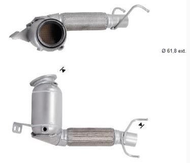 Katalysator VEGAZ BK-897 VEGAZ BK-897 Uitlaat katalysator BMW X1 2019