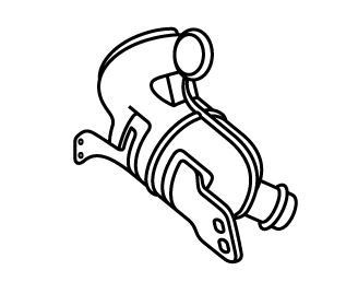 VEGAZ Catalizzatore CK-348 CK-348 Catalizzatore VEGAZ PEUGEOT 806 costo