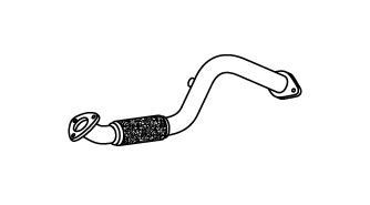 Avgasrör VEGAZ DAR-142 VEGAZ DAR-142: Avgasrör Chevy CRUZE 2023